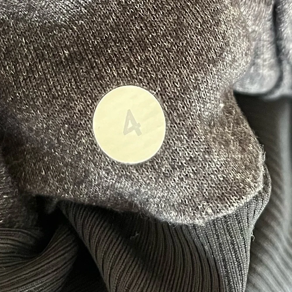 {Lululemon} Dance Studio Reversible Jacket in Black - Women's 4 ruffled